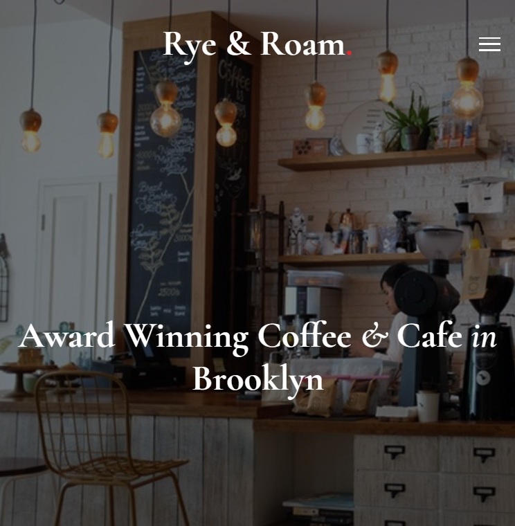 Image of Rye & Roam Website